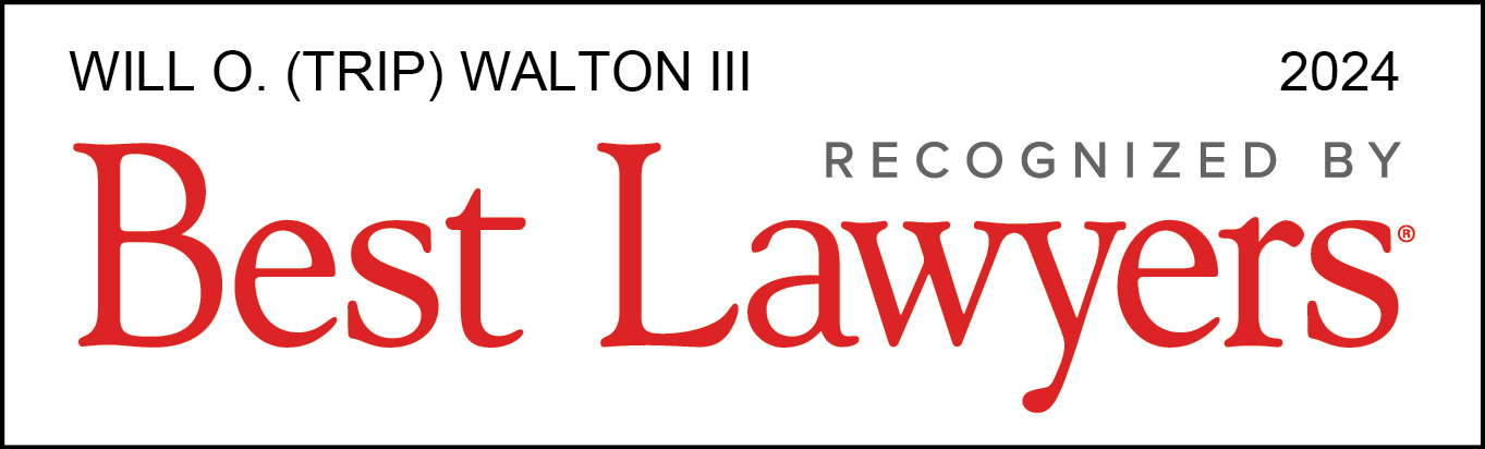 Best Lawyers 2024 Trip Walton Alabama Personal Injury Lawyer